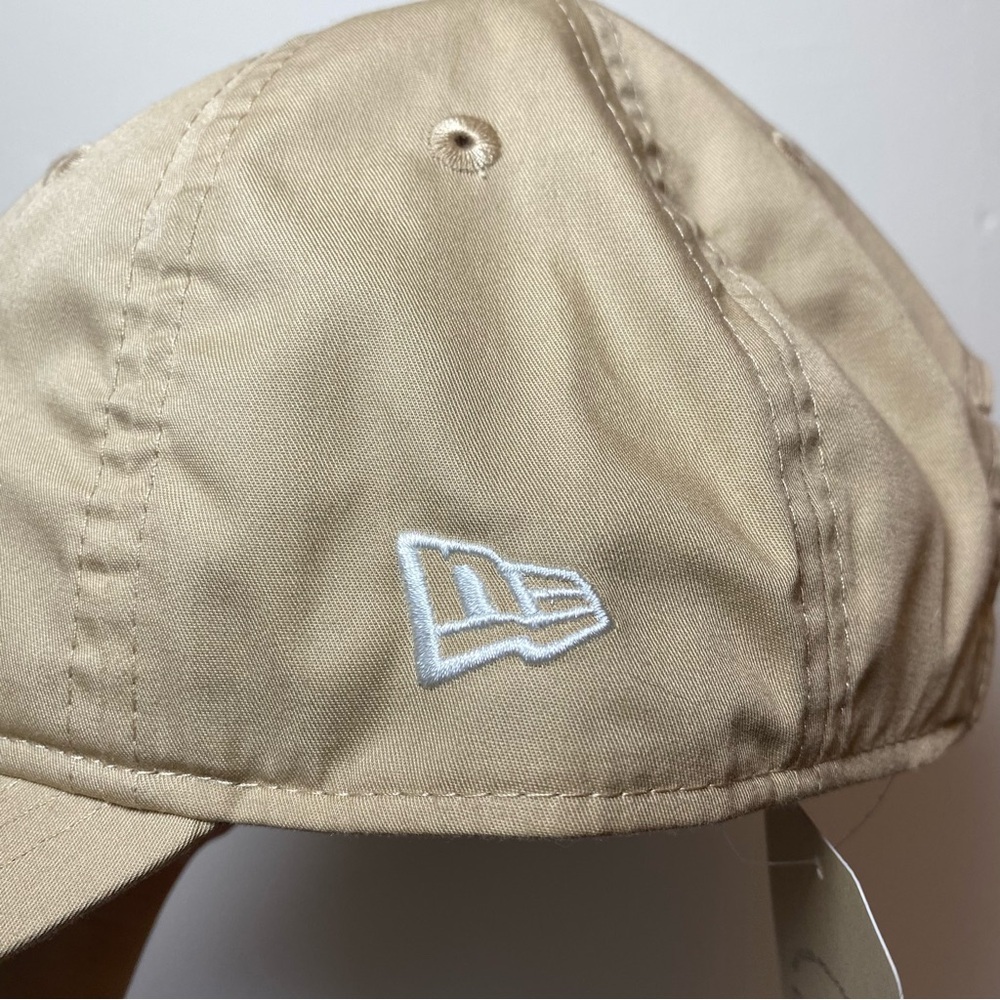 Yohji Yamamoto x New Era NEW Ecopet 9Thirty Mini Logo Embroidered Cap Hat Beige - Picture 6 of 15